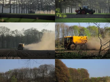 Dutch weather improvement with sunny skies
