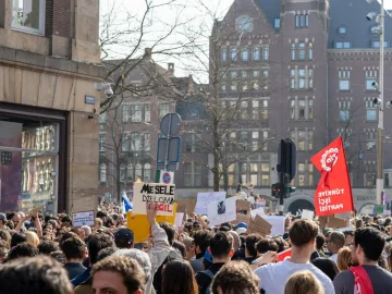 nationwide protests Netherlands
