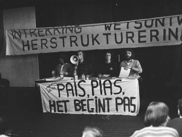 VU Amsterdam protest with 22 arrests