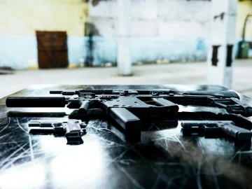 Weapons seized from youth in Netherlands