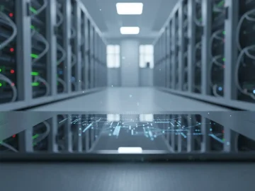 European data centre used to illustrate EU plans to reduce dependence on American tech