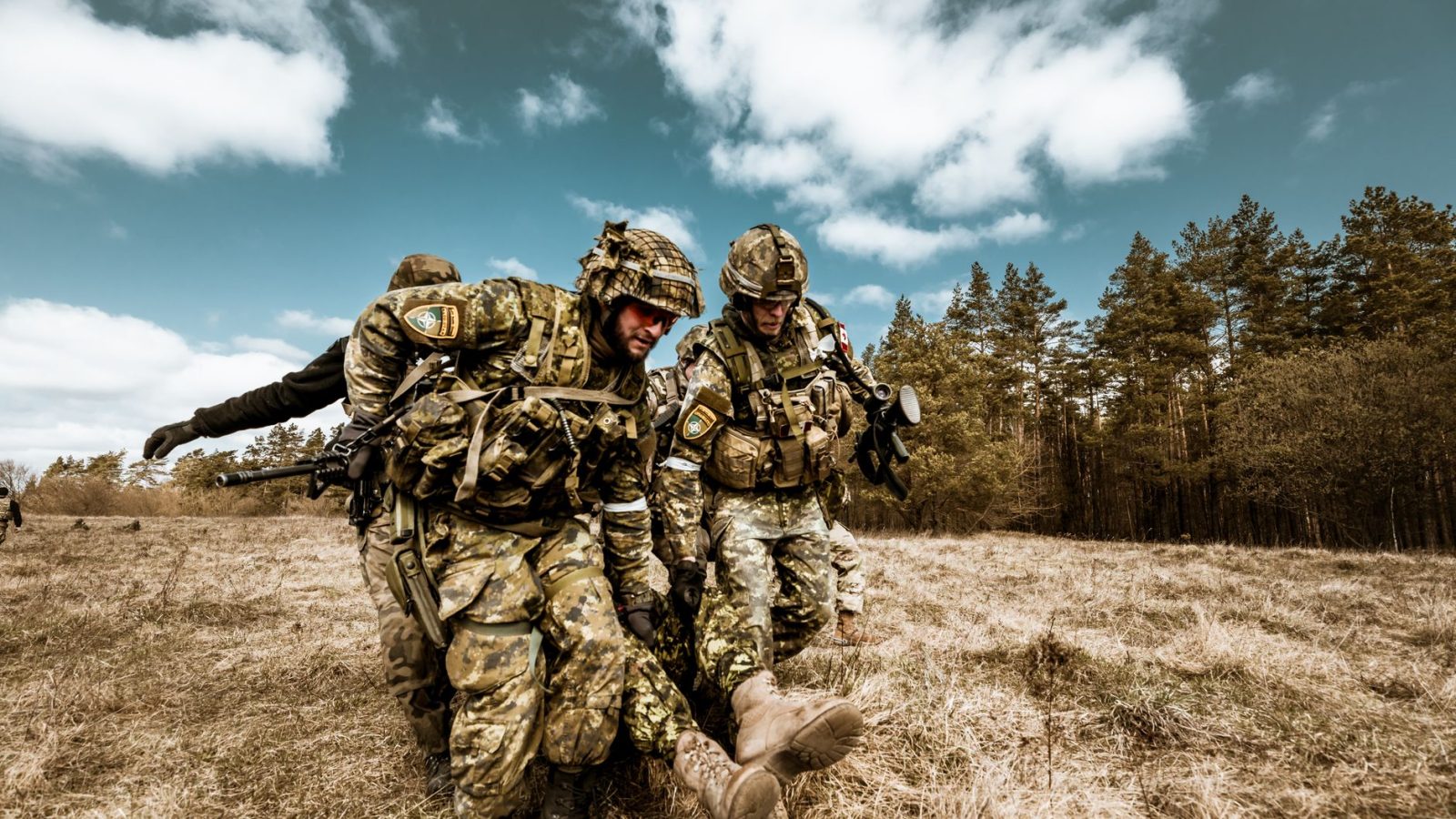 Military drills fire risk in dry weather