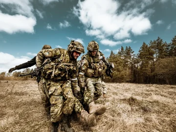 Military drills fire risk in dry weather