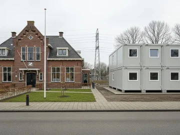 Dutch asylum reception centre used to illustrate asylum rules and citizenship route