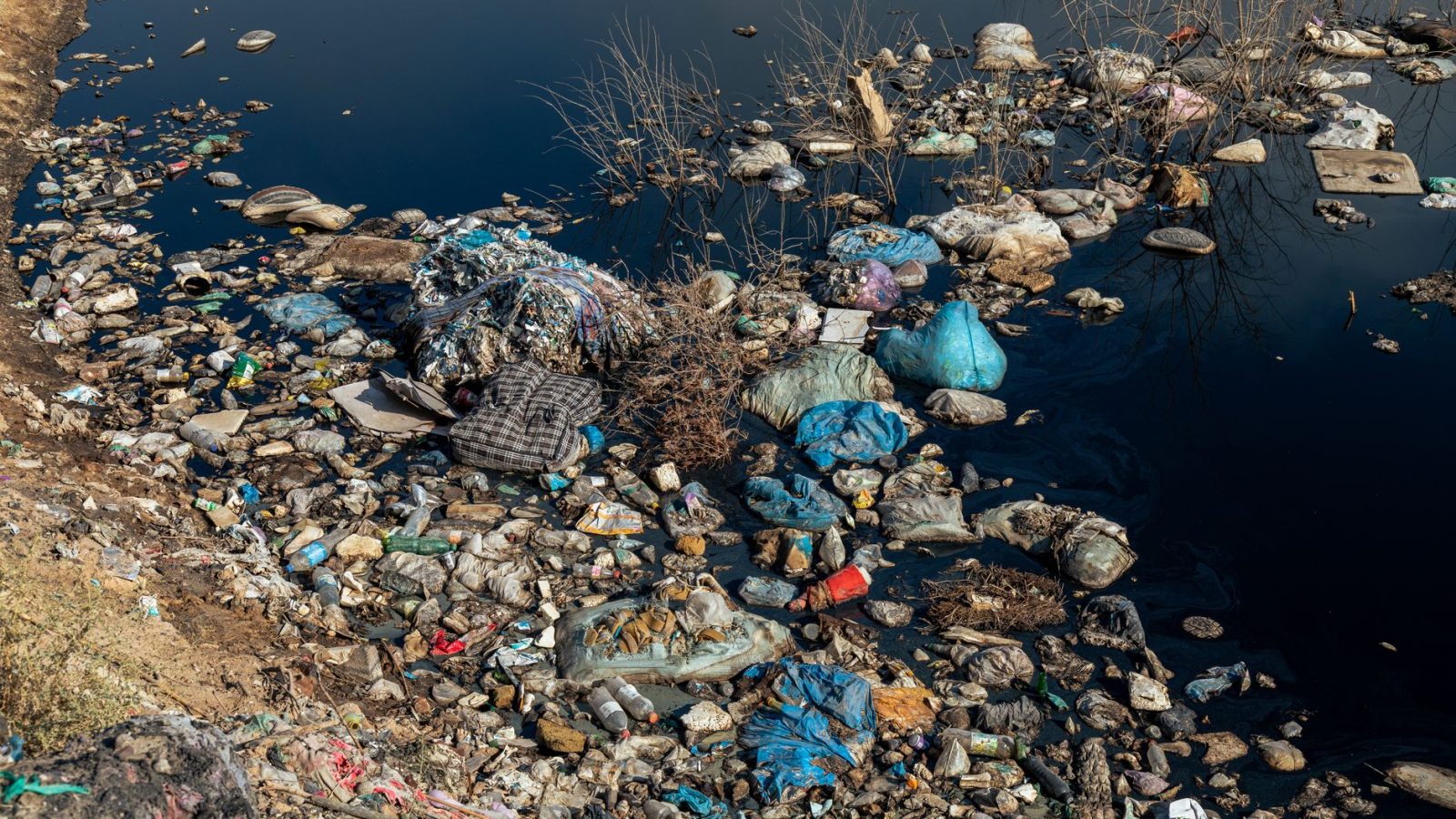 Sewage overflow in Netherlands
