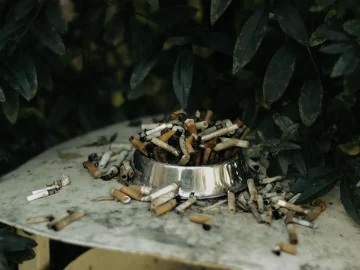 Cigarette smuggling interception on A7 highway