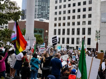 Oldebroek LGBTI protest against policy changes