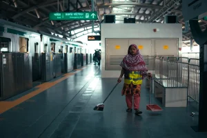 NS Cleaners Strike: 450 Protest Wage Cuts During World Cup