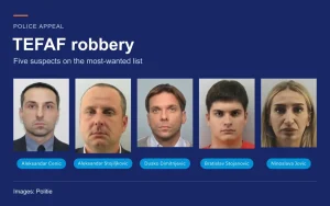 Five TEFAF robbery suspects added to Europe’s Most Wanted list